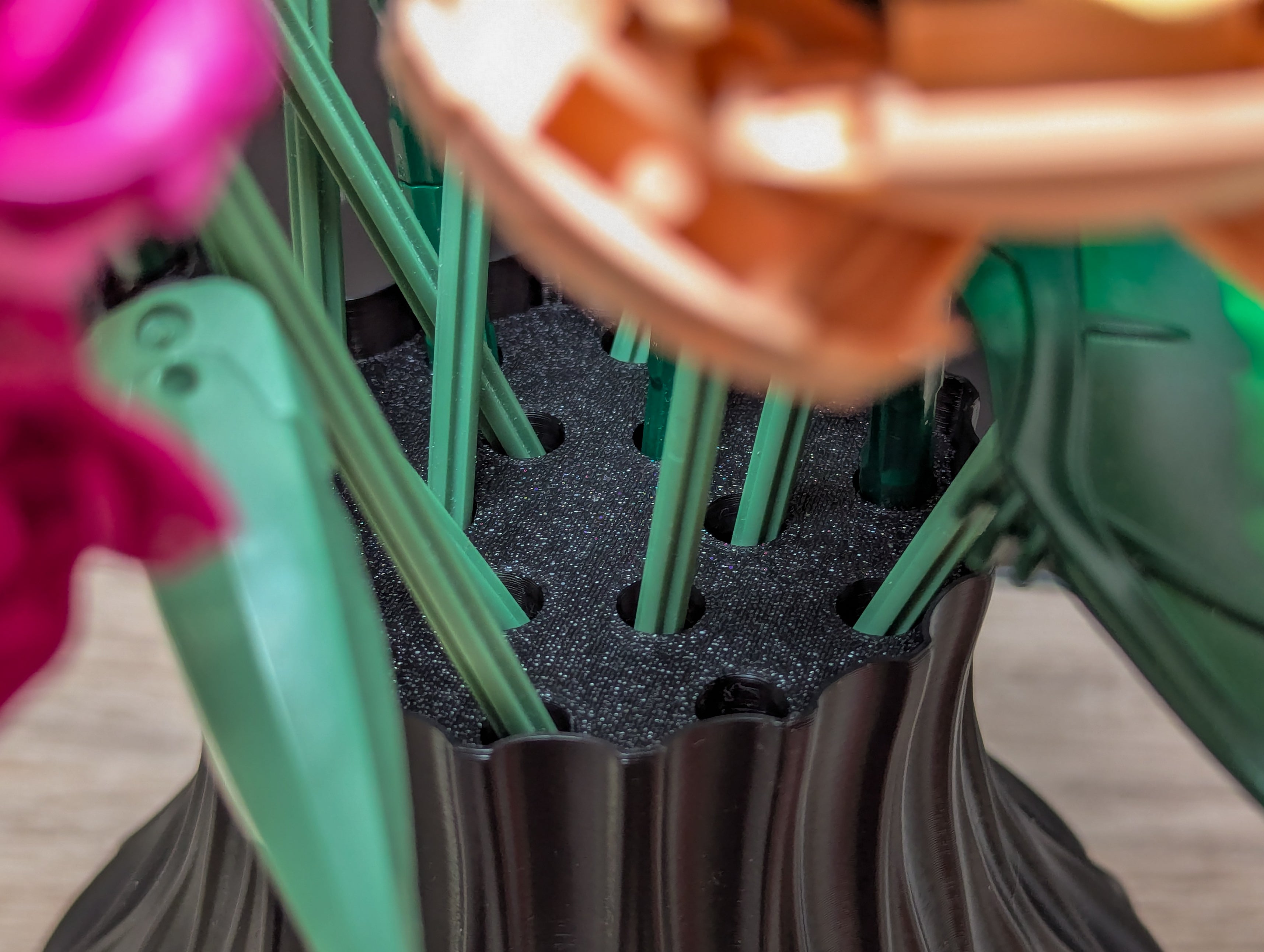 Future Vase - with holder for LEGO® Botanical sets