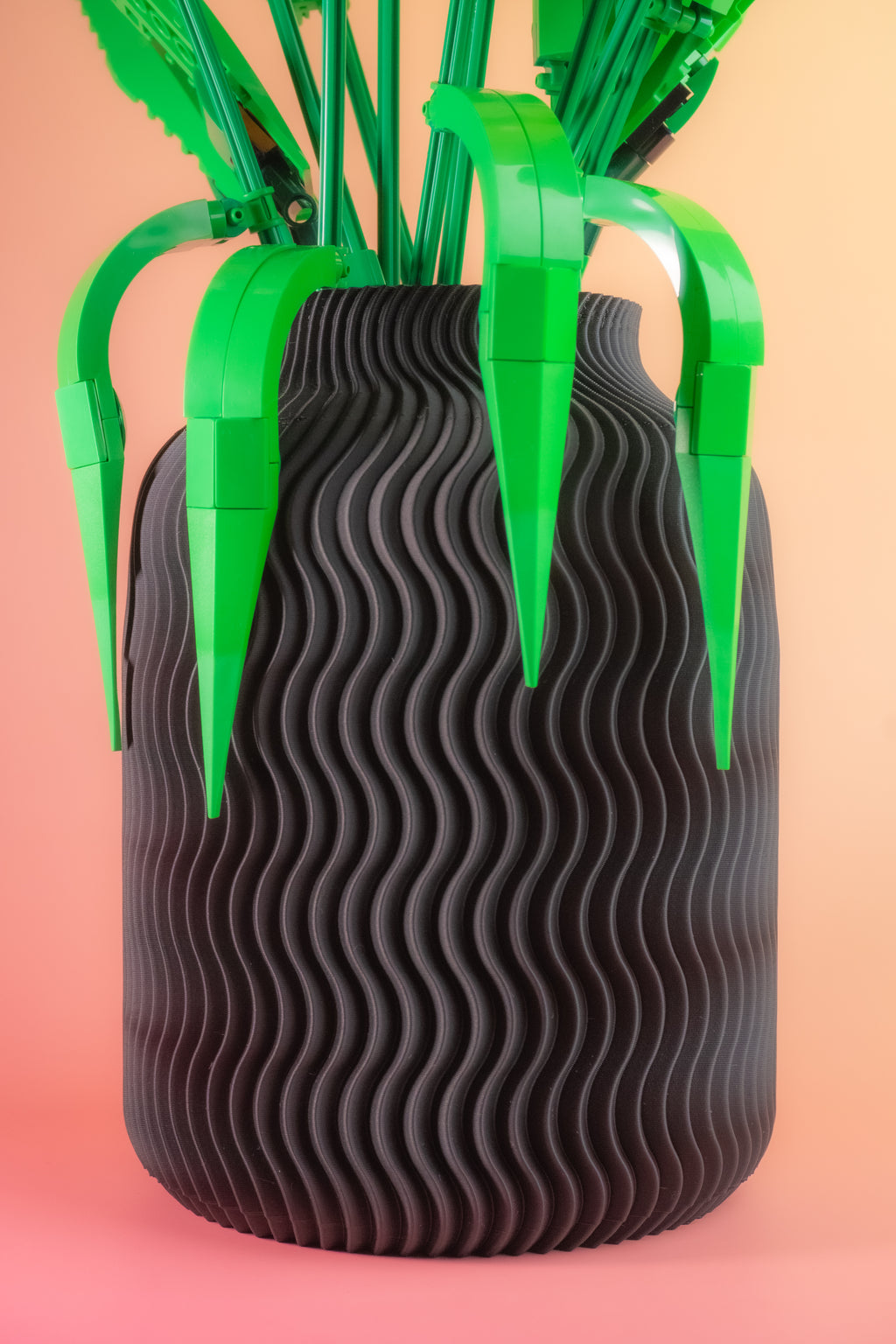 Coral Vase XL - with holder for LEGO® Botanical sets