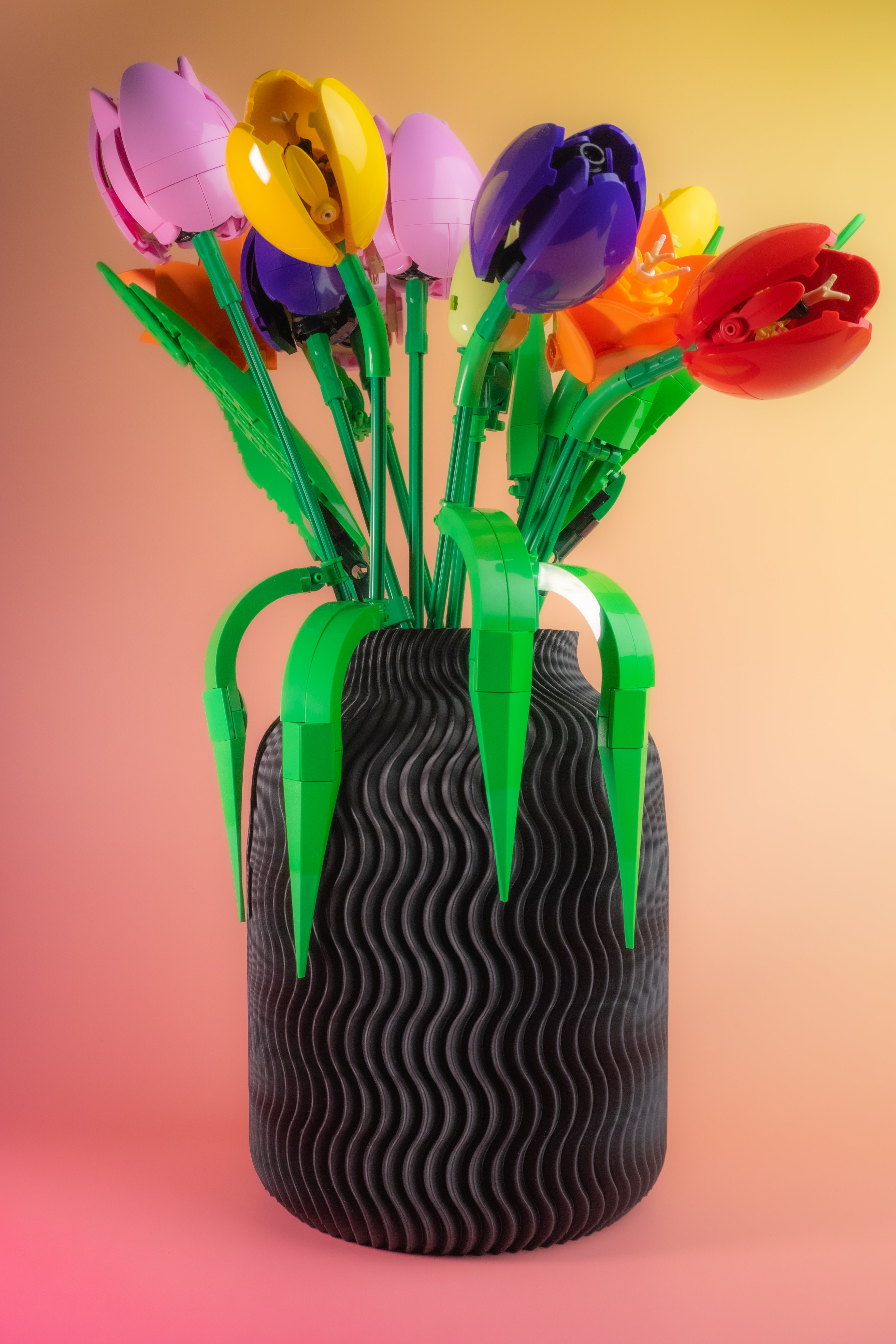 Coral Vase XL - with holder for LEGO® Botanical sets