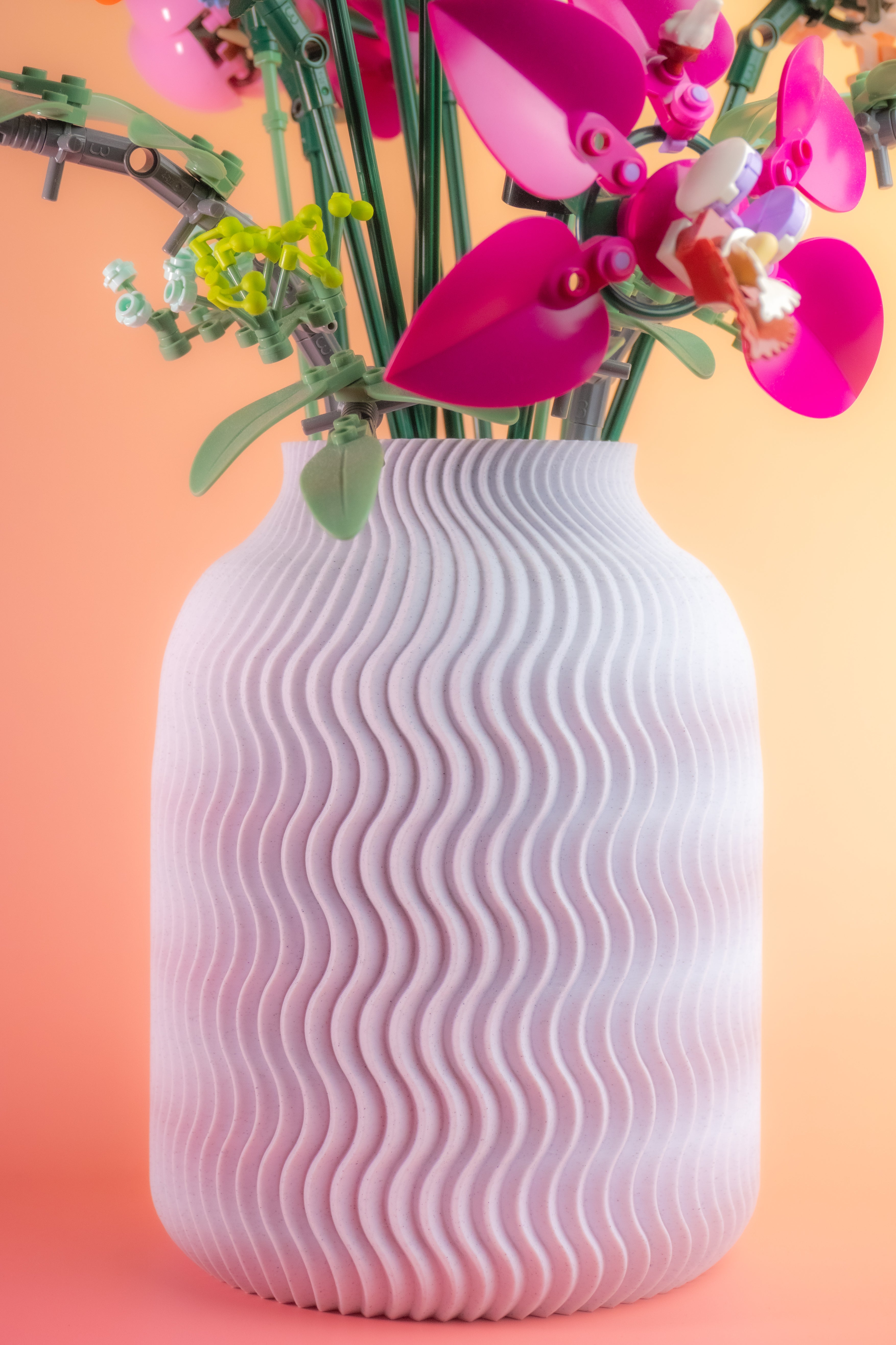 Coral Vase XL - with holder for LEGO® Botanical sets
