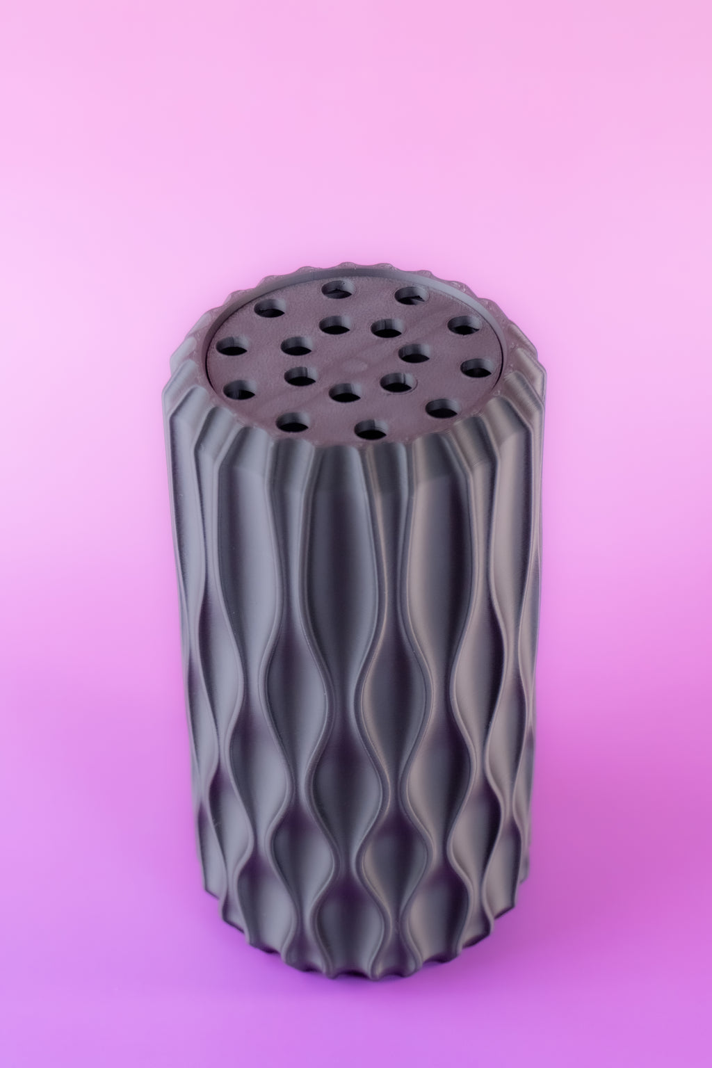 Long Future Vase - with holder for LEGO® Botanical sets