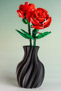 Mini Vase for LEGO® Botanical flowers - With flower holder